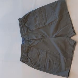 Grey cargo shorts